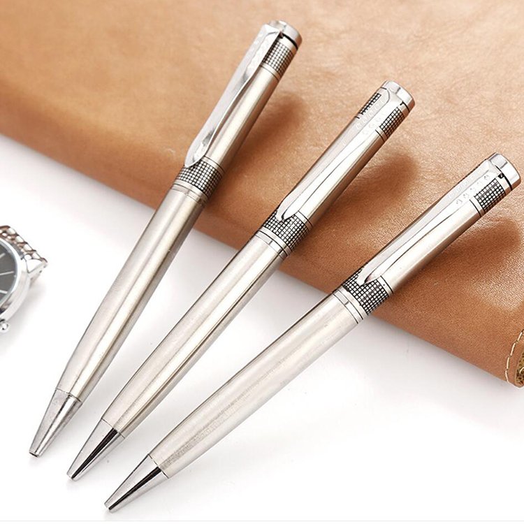 Hot Selling Custom Logo Personalized Pen Metal Aluminum Eco Friendly Colorful Ballpoint Pens