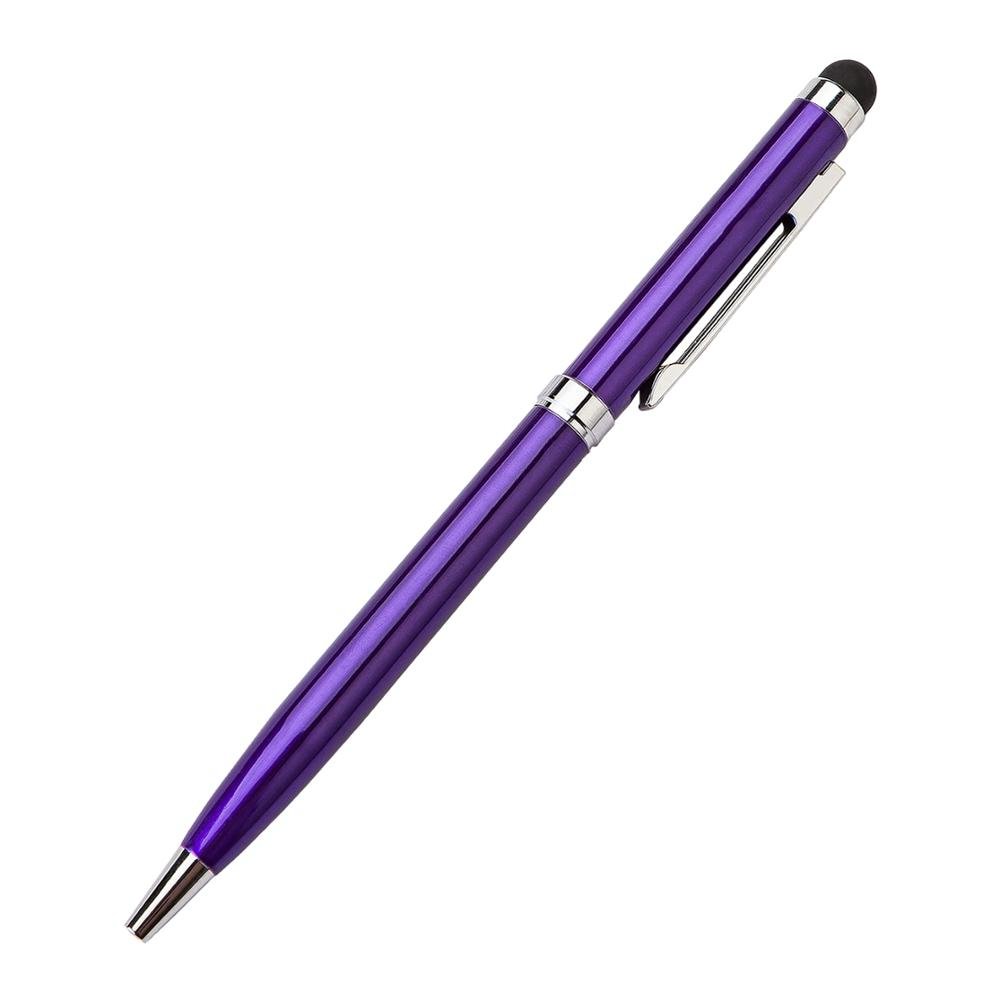 2024 Customized Logo Business & Banner Stylus Pen Set Ballpoint Gun Black/Steel Metal for Promotional Use