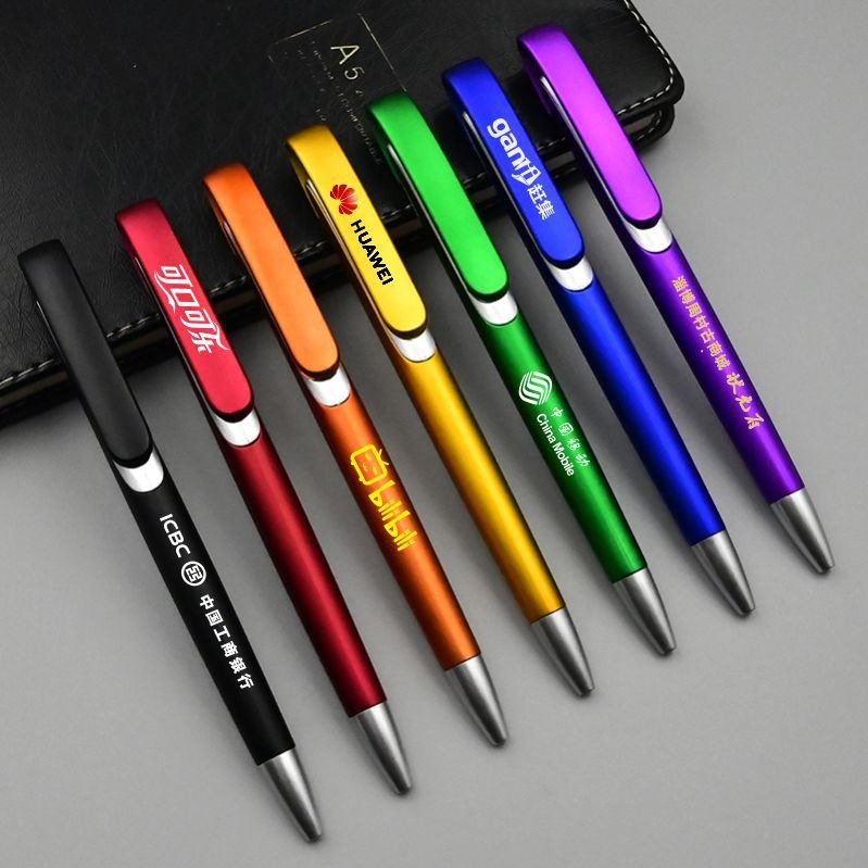 Custom Logo High Quality Plastic Advertising UV printing Ballpoint Pen for Sublimation Press Plastic pen 1010