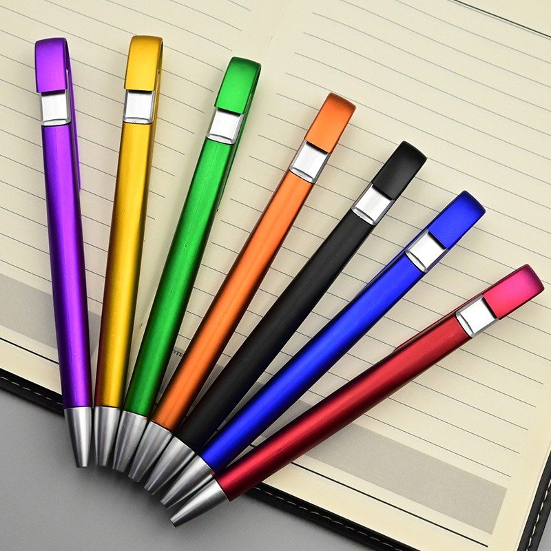 Custom Logo High Quality Plastic Advertising UV printing Ballpoint Pen for Sublimation Press Plastic pen 1010