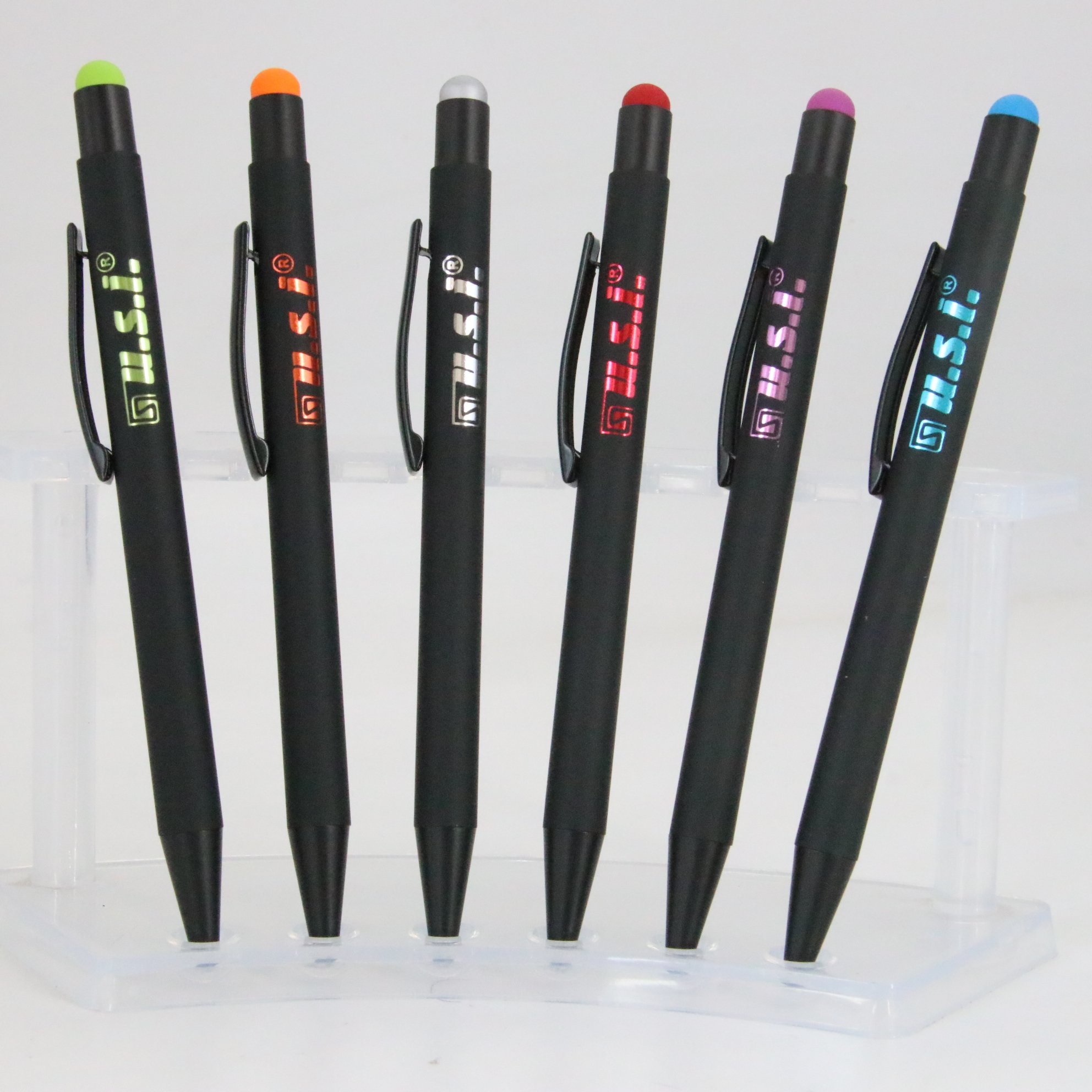 Press metal ballpoint pen With Screen touch head Customizable logo