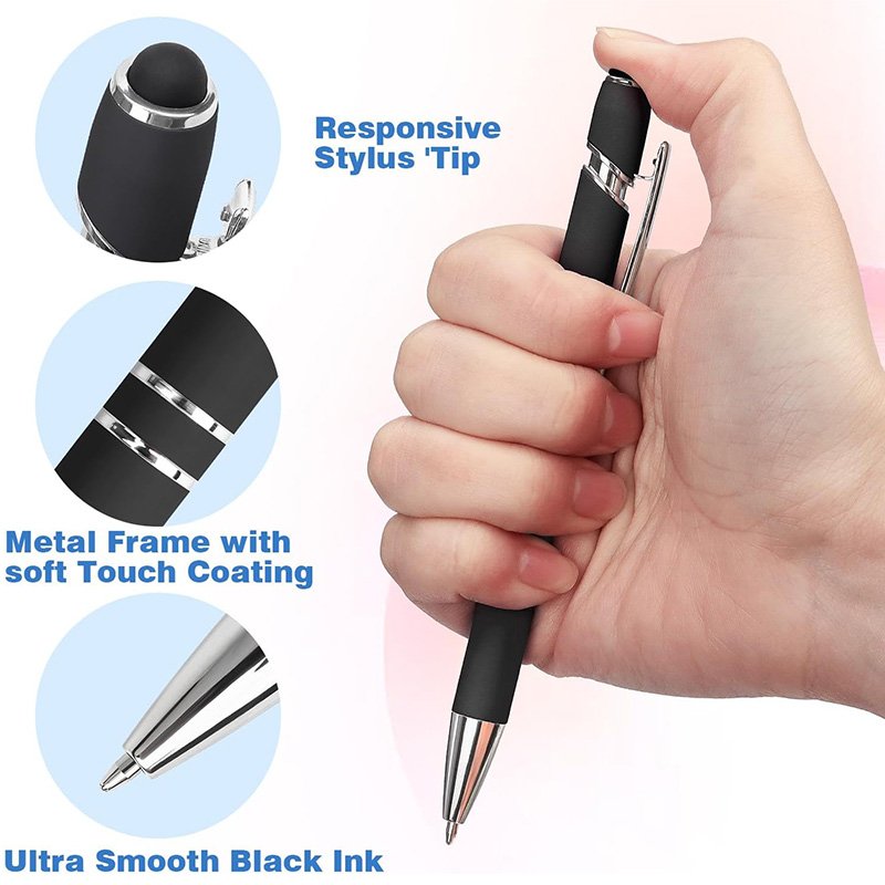 Hot Sell Colorful Press Action Metal Office Use Ballpoint Pen With Custom Logo