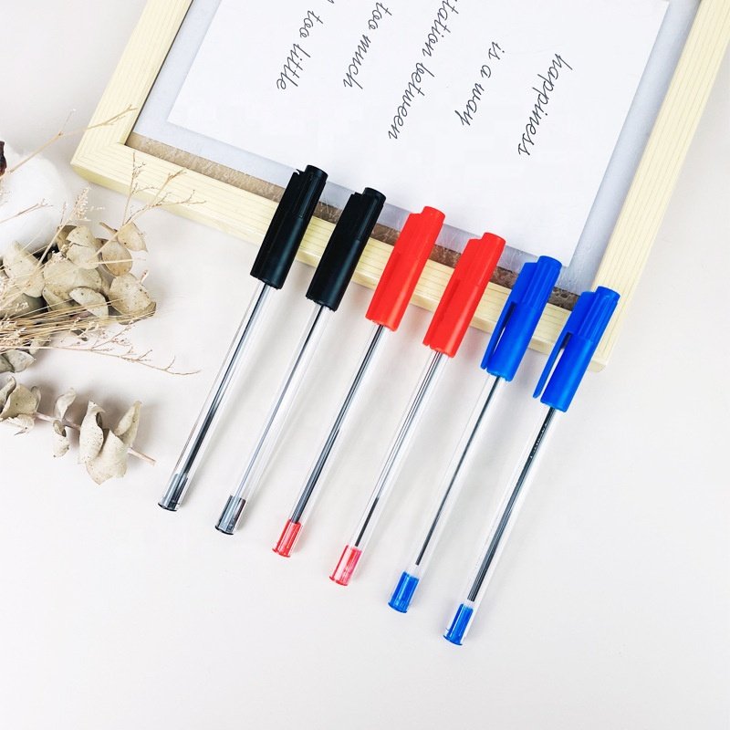 Medium Point (1.0mm) Ballpoint Pens,Flexible Round Barrel for Writing Comfort Ballpoint Pens