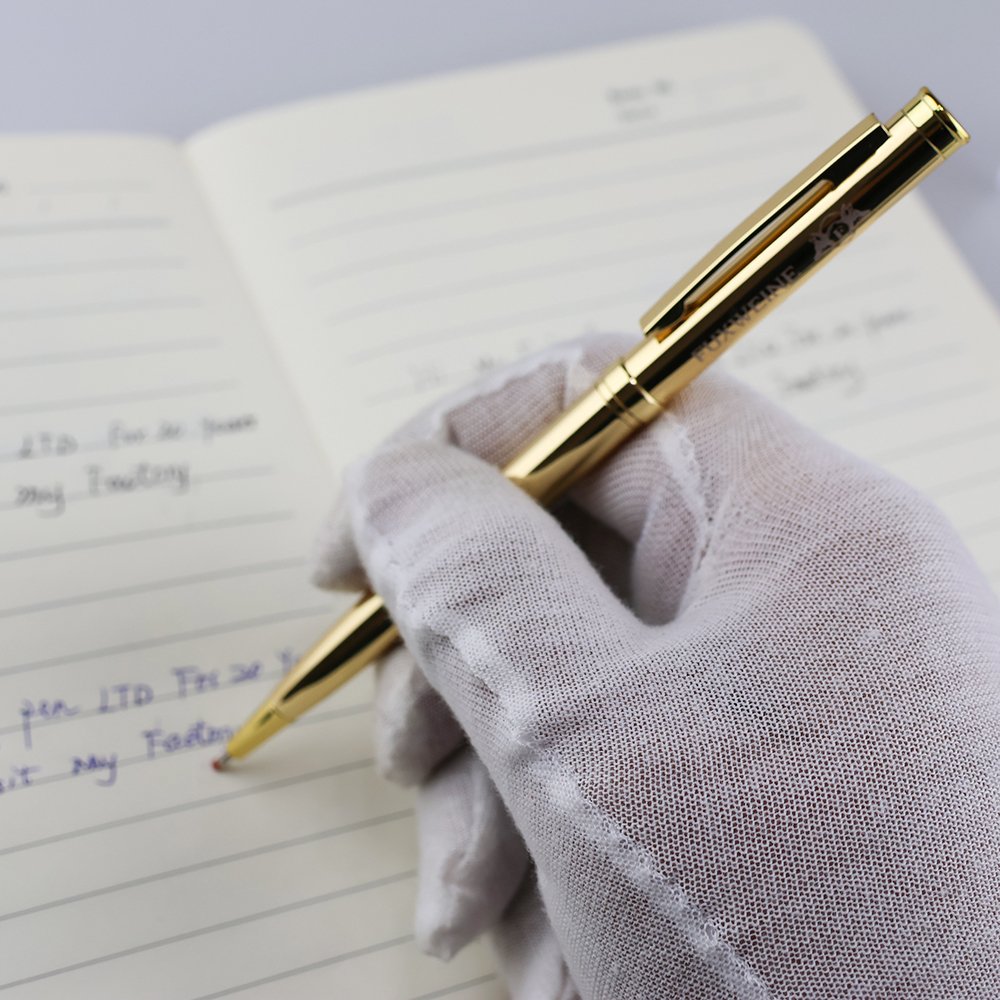 other office & school supplies RST Rose Gold Ballpoint pens twist mechanism rollerball hotel pen