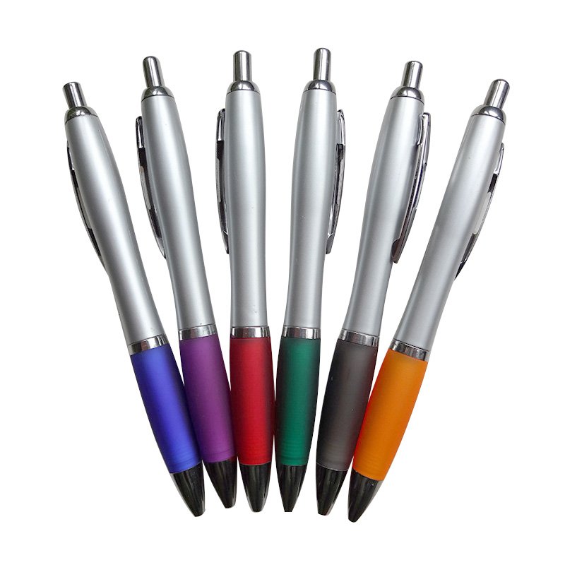China Wholesale Thin Plastic Office & School Pen for Bulk Colorful Fancy Ballpoint Pen