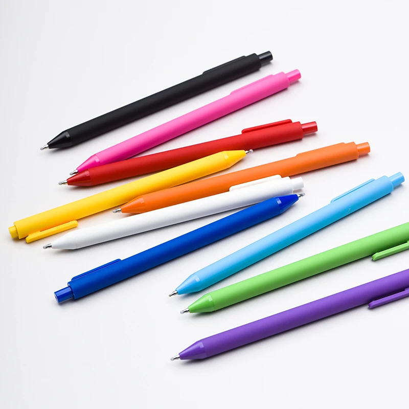 Free Mould For Pen With Logo Custom Logo Advertisement Customized Ballpoint Pen 1.0mm Black Pen with logo