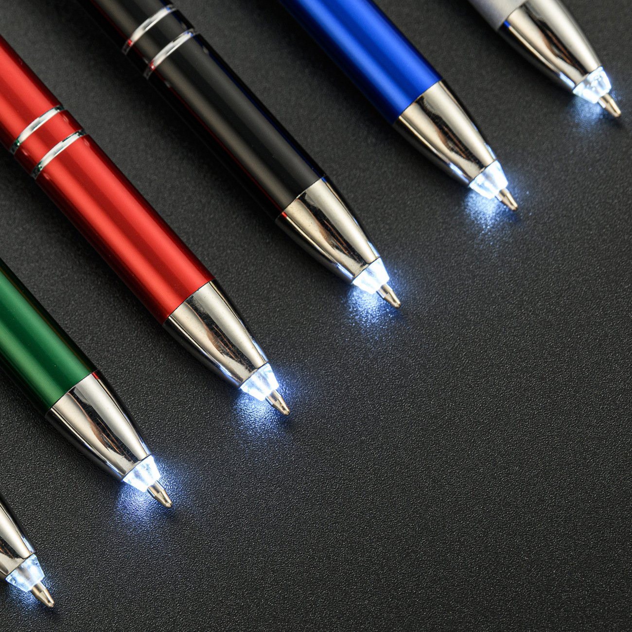EACAJESS Multifunctional light pen spot wholesale touch LED light pen can print logo metal gift light pen