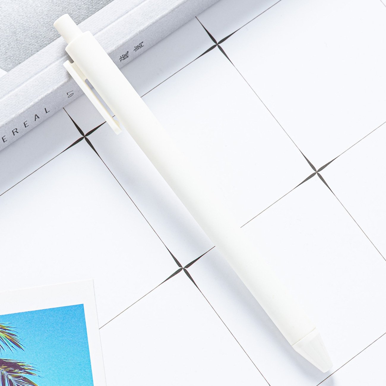 Hot Selling Wholesale Plastic Ballpen Custom Logo Printed Ballpoint Pen Multiple Color Retractable Soft Rubber Click Plastic Pen