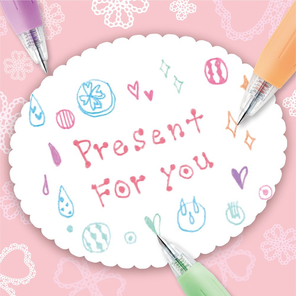 Zebra Sarasa Clip 0.5 Gel Ink Ballpoint Pen 8 Color Set JJ15-8C-MK Plastic Japanese Stationery for Bulk Gift Sales Made in Japan