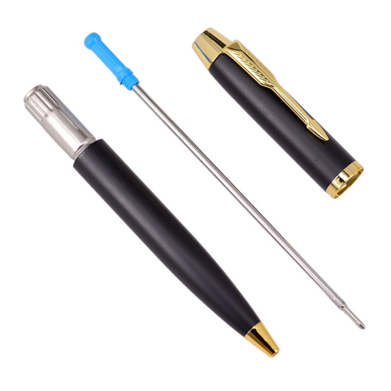 Black Gift Custom logo Business pen Metal Arrow Clip Twist Ballpoint Pen Luxury Collection Hotel Pen