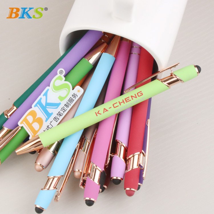 Wholesale Promotional 1.0mm Writing Width Ballpoint Pen Low Price Metal Body Custom Logo Printed Novelty Banner Design Gifts