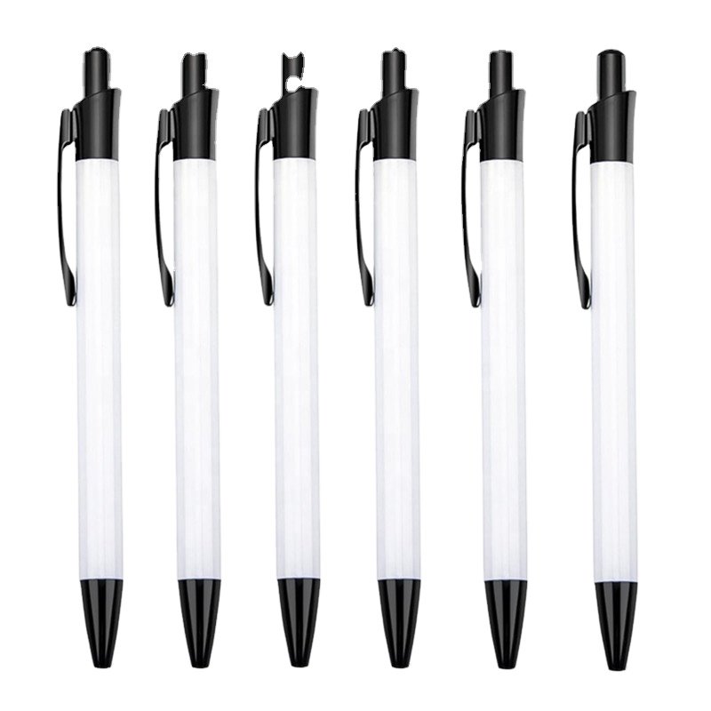 Sublimation Aluminum metal Advertising Press Printable Logo Hotel Station Sports Ballpoint Pen Body 1.0mm