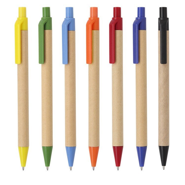 Promotional Eco-Friendly Customized Recycled Paper Point Pens Cheap pen