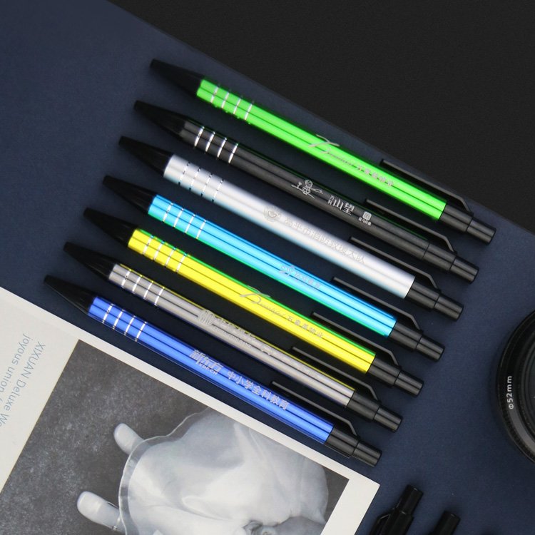 Advertising Metal Roller Luxury Gel Pen Personal Colorful Ballpoint Pen Business Metal Gel Pen With logo
