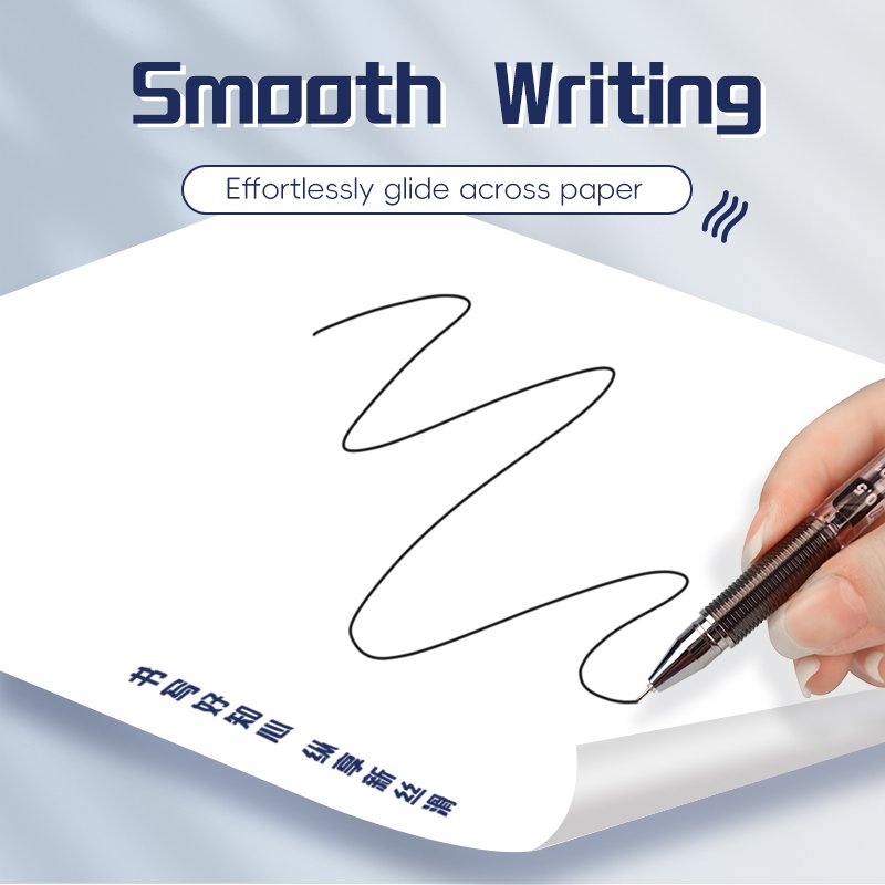 Stylish dynamic gel pen refill 0.5mm G-622 with metal clip full of ink pens with office school factory stationery gel pen