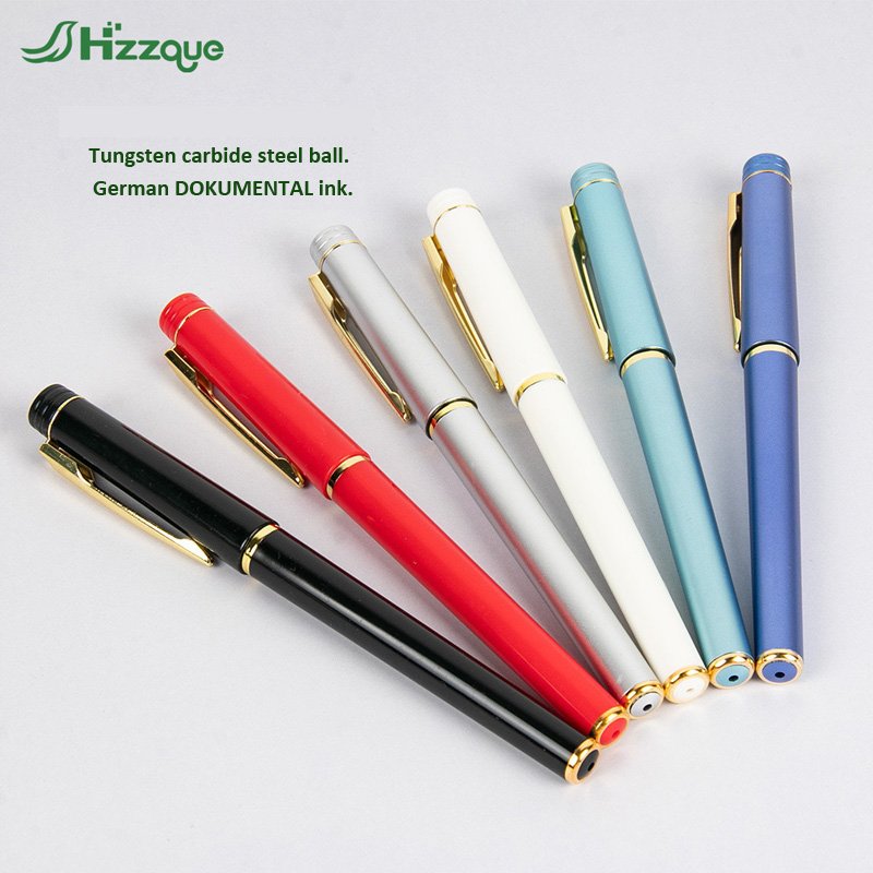 Wholesale customized Design Plastic Gel Pens Promotional 0.5mm gel Pens set With Custom Logo