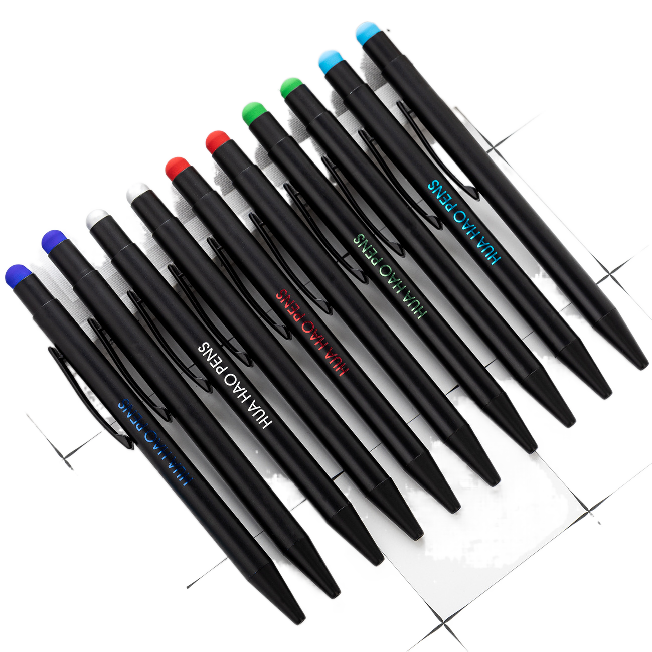 High Quality Factory Hot Sale Customized With Stylus Custom Logo Color Handwriting Screen Touch Metal Multifunction Ball Pen