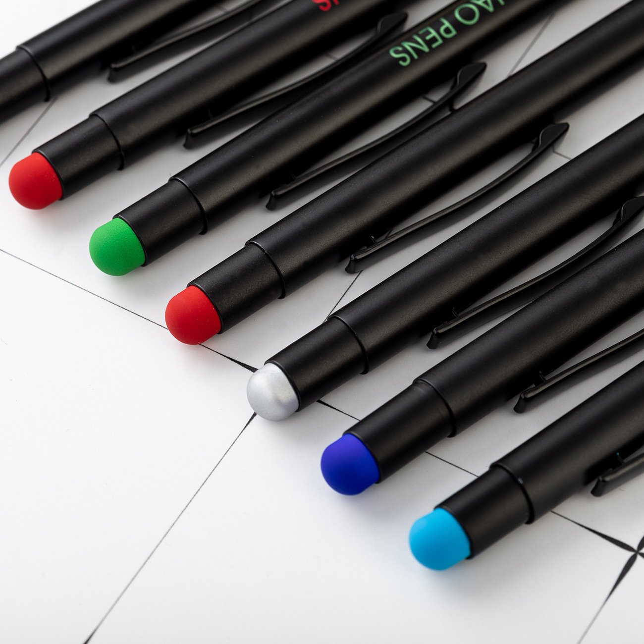 High Quality Factory Hot Sale Customized With Stylus Custom Logo Color Handwriting Screen Touch Metal Multifunction Ball Pen