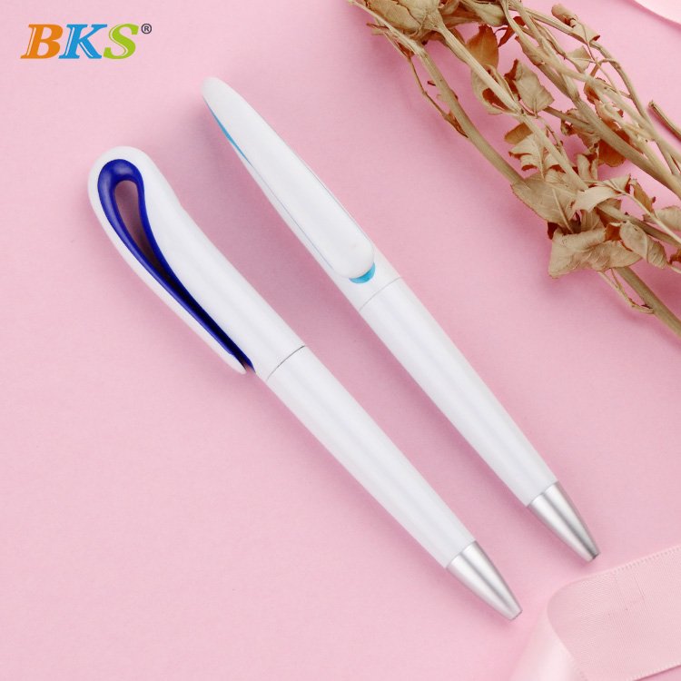 BKS High quality Wholesale Best Price Ballpoint Pen Custom Logo Plastic custom logo Pen