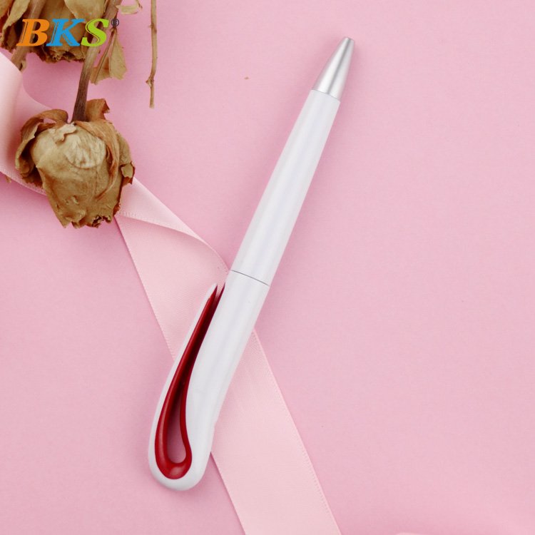 BKS High quality Wholesale Best Price Ballpoint Pen Custom Logo Plastic custom logo Pen