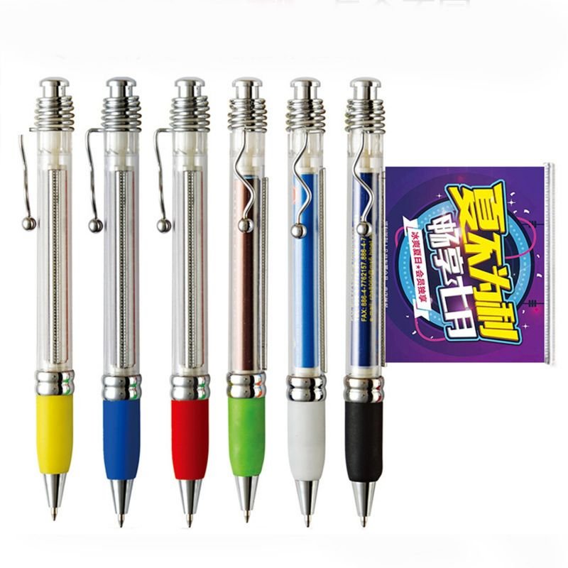 MEGA promotional custom printed Pull Out Banner Pen Custom Flag Pen Stationery Promotion Gift flyer scroll ballpoint pen LOGO