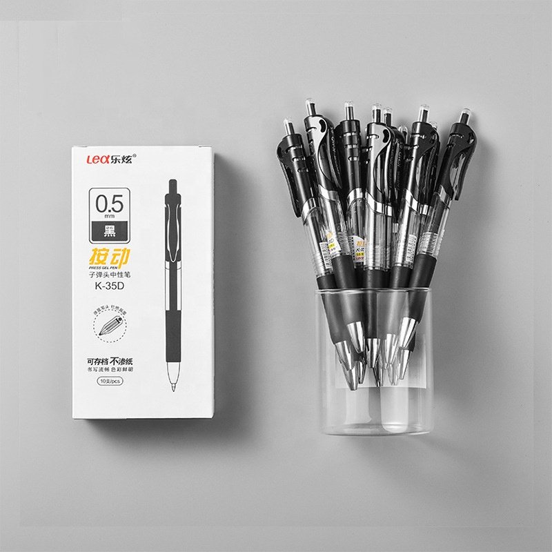 Ballpoint Pen for Office&school HSI00045 2022 Wholesale Fashion Design Cheap Low MOQ Multi Color 0.5mm Office & School Pen 20pc