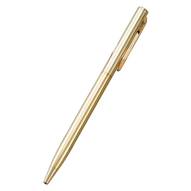Promotional Gift Item Rose Gold Ballpoint Pen Luxury Roller Ball Pen With Custom Logo