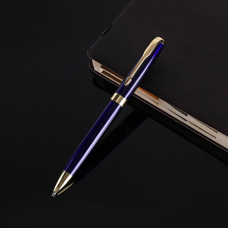 Top Sell Factory Direct Business Economical Christmas Gift Metal Brass Twist Ballpoint Pens With Customized Metal Logo 1011