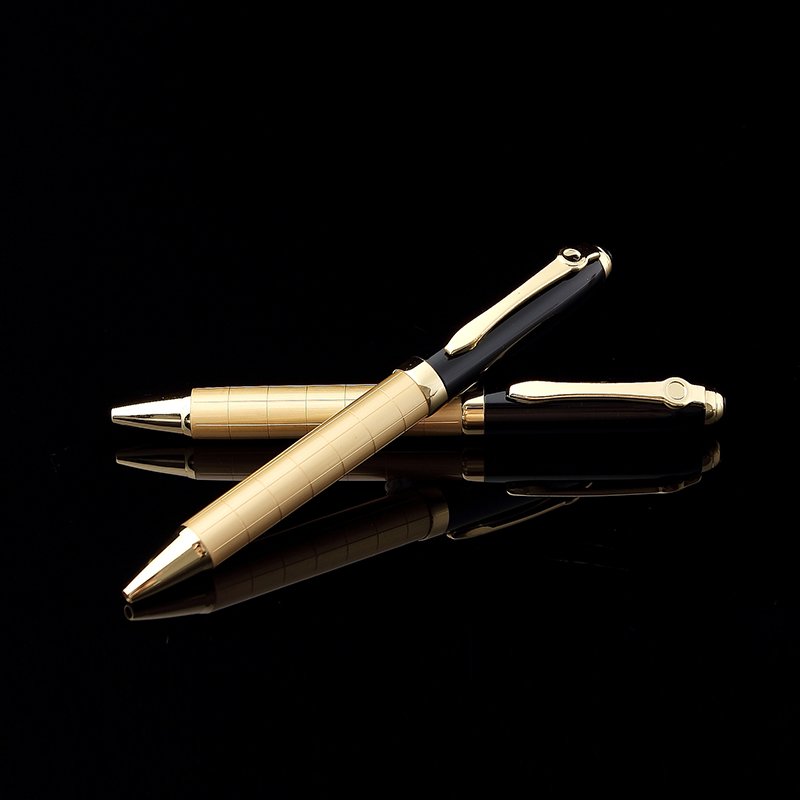 Unique Design Office Stationery Cheap Ballpoint Pens Custom Metal Ballpoint Pens with Printed Logo