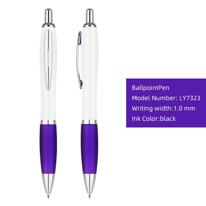 Good Quality Custom Logo White Ball Pen Classic Promotional Pen With Logo