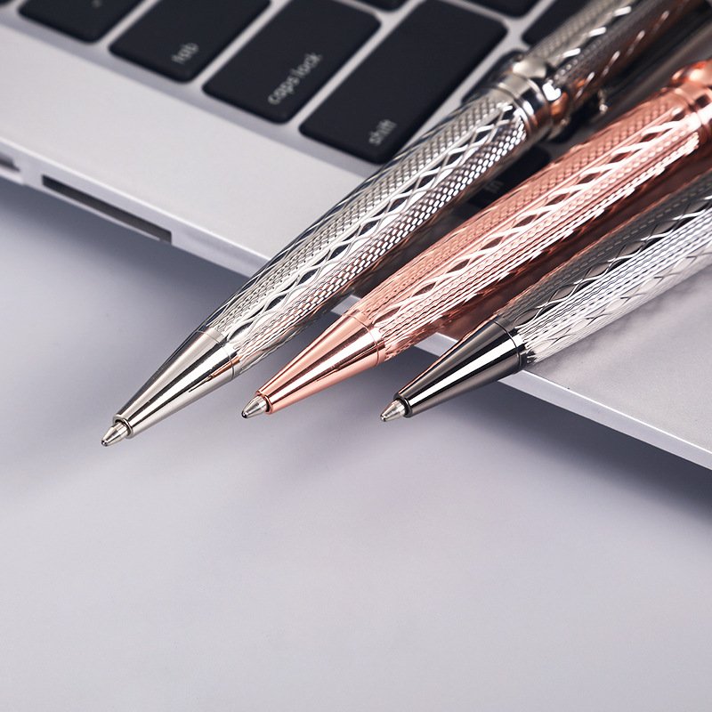 High quality luxury expensive ballpoint pens metal engraved ball pen
