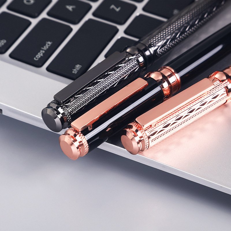 High quality luxury expensive ballpoint pens metal engraved ball pen