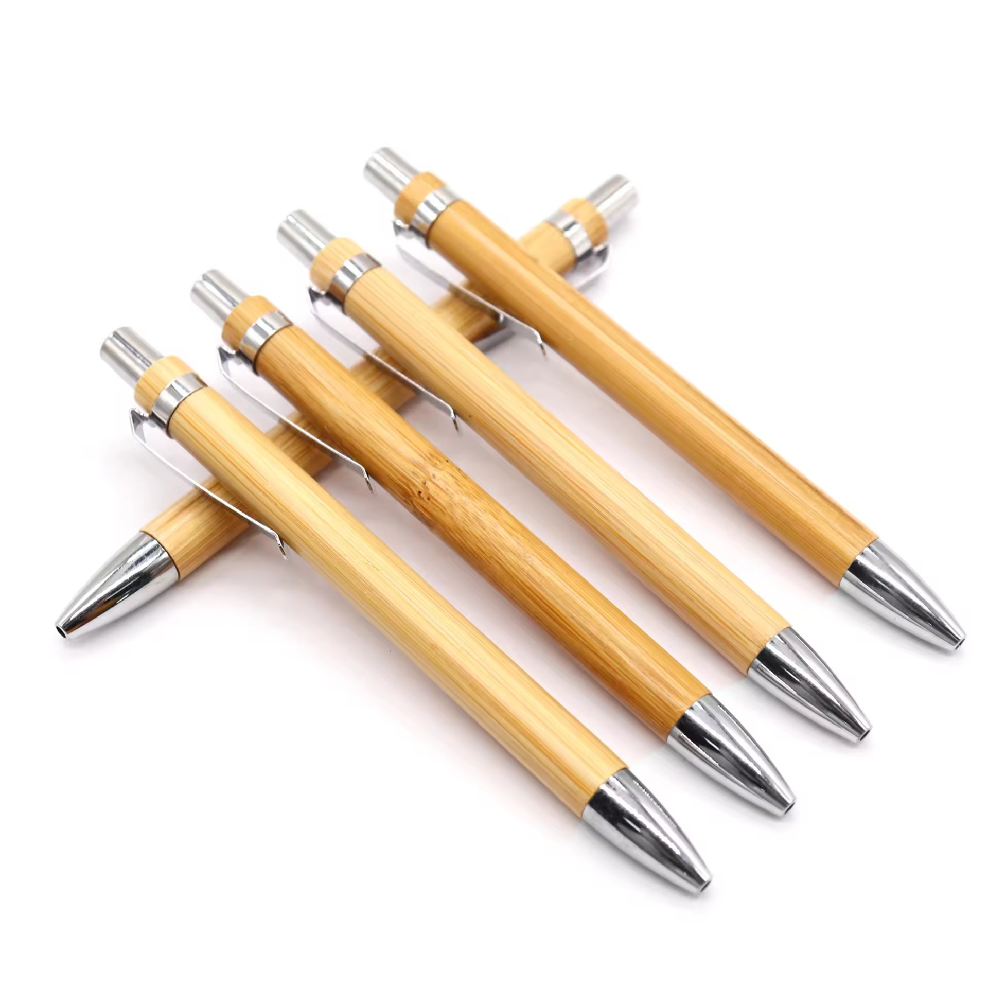 Promotional Recycle Bamboo BallPoint Ball Pen With Customized Logo