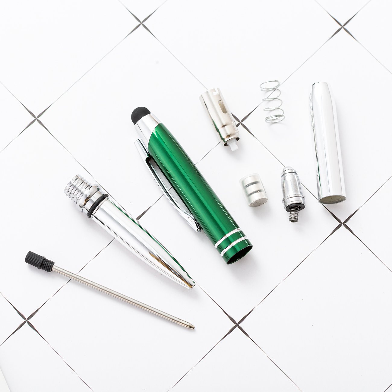 New Arrival 3-in-1 LED Light Stylus Pen Custom Logo Multi-Function Ballpoint Pens for Promotion Gifts