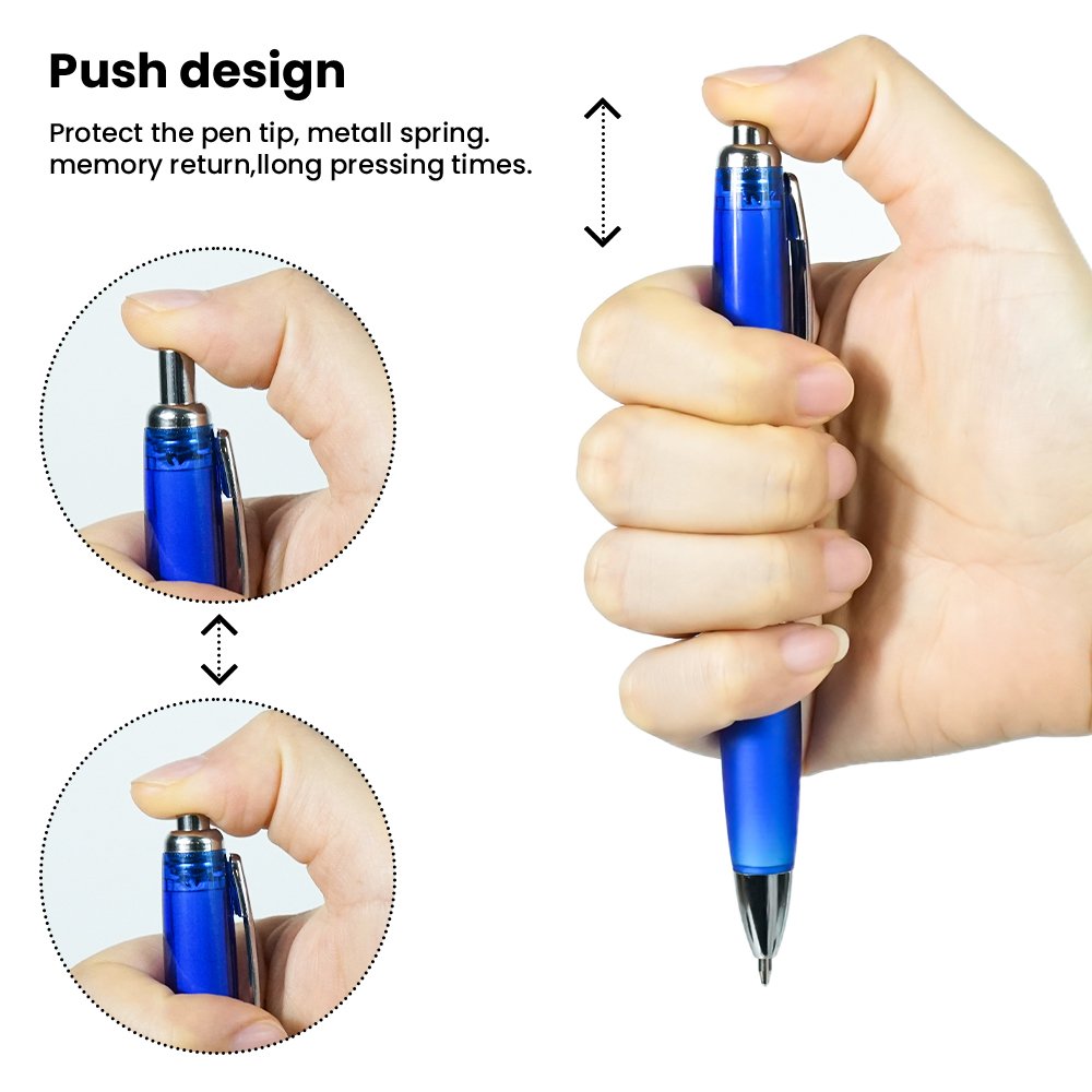 Hot Sale High Quality Wholesale Black Ink Pen Promotional Ballpoint Pen