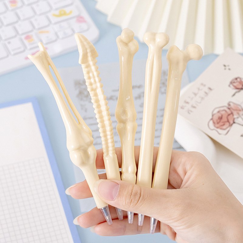 Doctor Pen Nurse Accessories Nursing Student Supplies Bestom Kawaii Plastic Bone Styling Office Novelty Blank Blue Ballpoint Pen