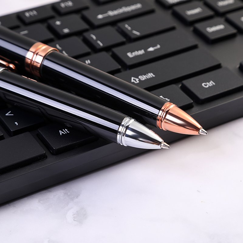 High Quality Advertisement Pen Metal Roller Tip Pen With Logo Multicolor Ballpoint Pen