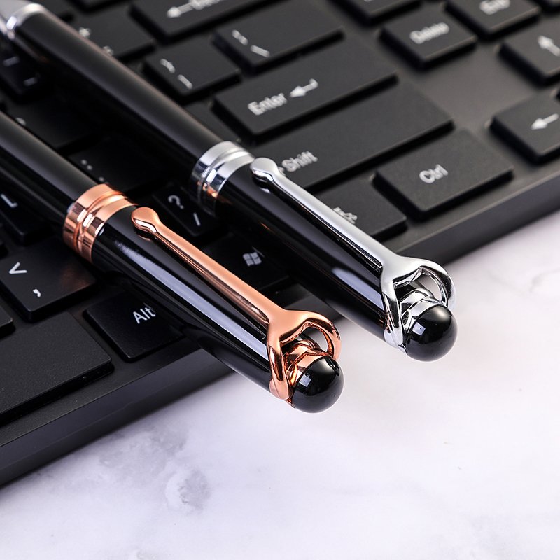 High Quality Advertisement Pen Metal Roller Tip Pen With Logo Multicolor Ballpoint Pen