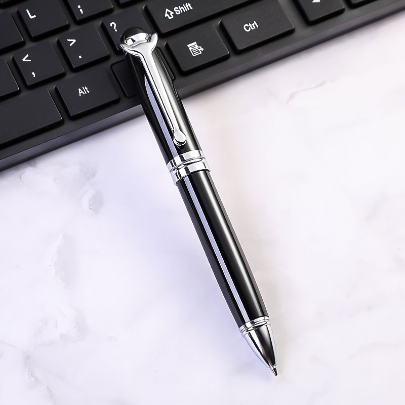 High Quality Advertisement Pen Metal Roller Tip Pen With Logo Multicolor Ballpoint Pen