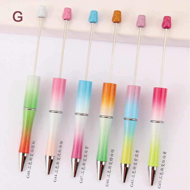 Hot Baby Charms Diy Teething Focal Silicone Beads Multi Function Pen Accessories Ballpoint Focal Pens For Pens