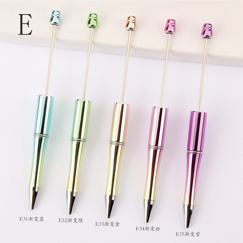 Hot Baby Charms Diy Teething Focal Silicone Beads Multi Function Pen Accessories Ballpoint Focal Pens For Pens