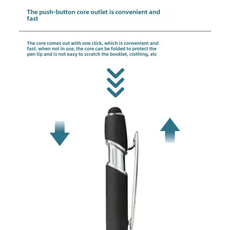Carefully Crafted Candy color Students use carbon press Neutral pen ballpoint pen for school