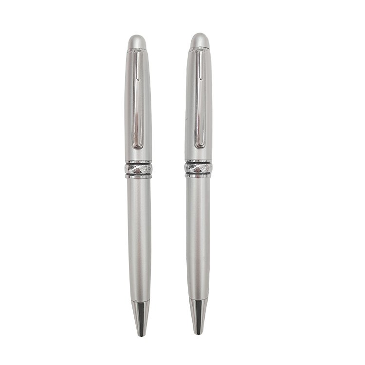 Export can be shipped in large quantities wholesale injection spinning ballpoint pen design