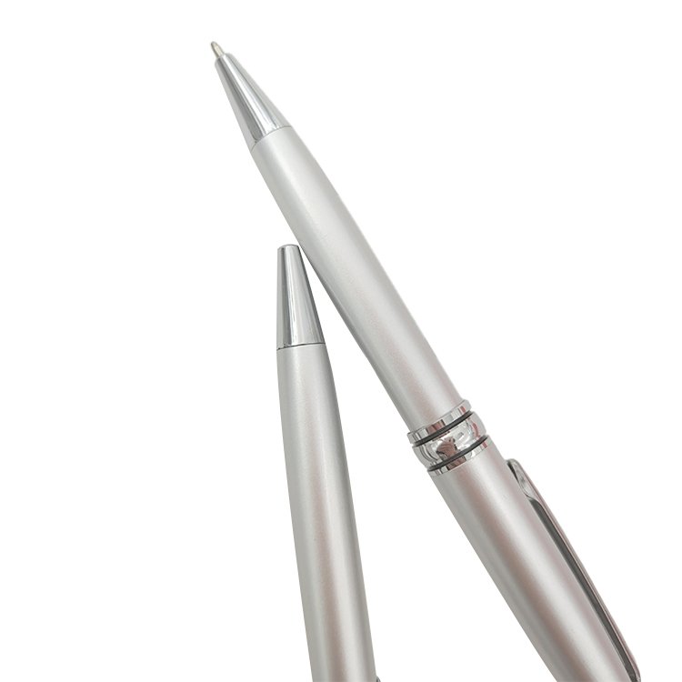 Export can be shipped in large quantities wholesale injection spinning ballpoint pen design