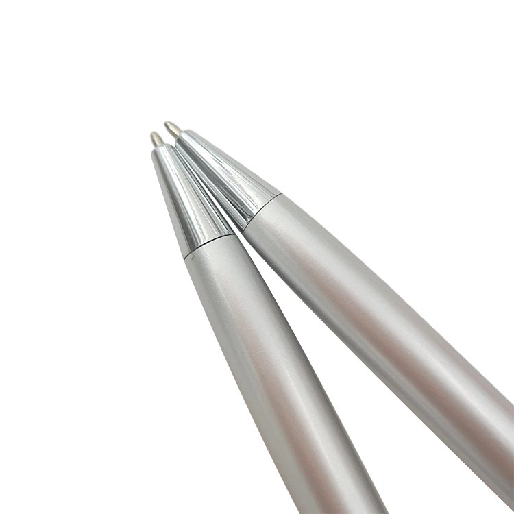 Export can be shipped in large quantities wholesale injection spinning ballpoint pen design
