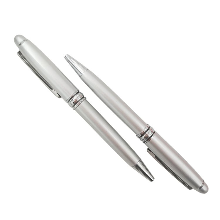 Export can be shipped in large quantities wholesale injection spinning ballpoint pen design