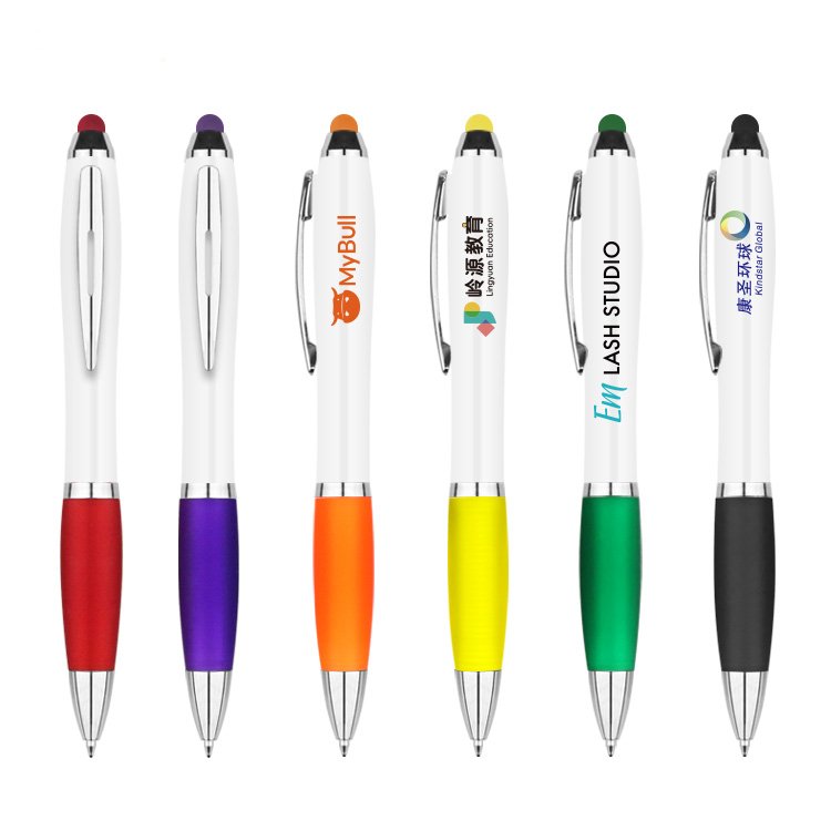 Promotional luxury metal ballpoint pen in multi-colors with custom logo