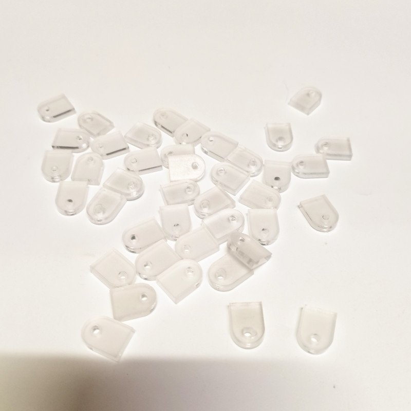 Plastic flat Acrylic Charm Pvc for diy plastic beaded ballpoint pen hand-stick diamond beaded pen