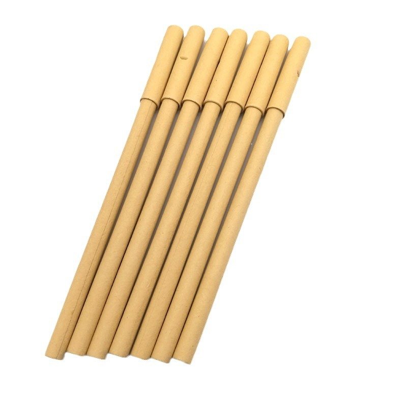 environmental round hat craft paper tube advertising wholesale ballpoint pen