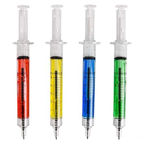 Doctor nurse plastic pen syringe pens logo customized cute school supplies